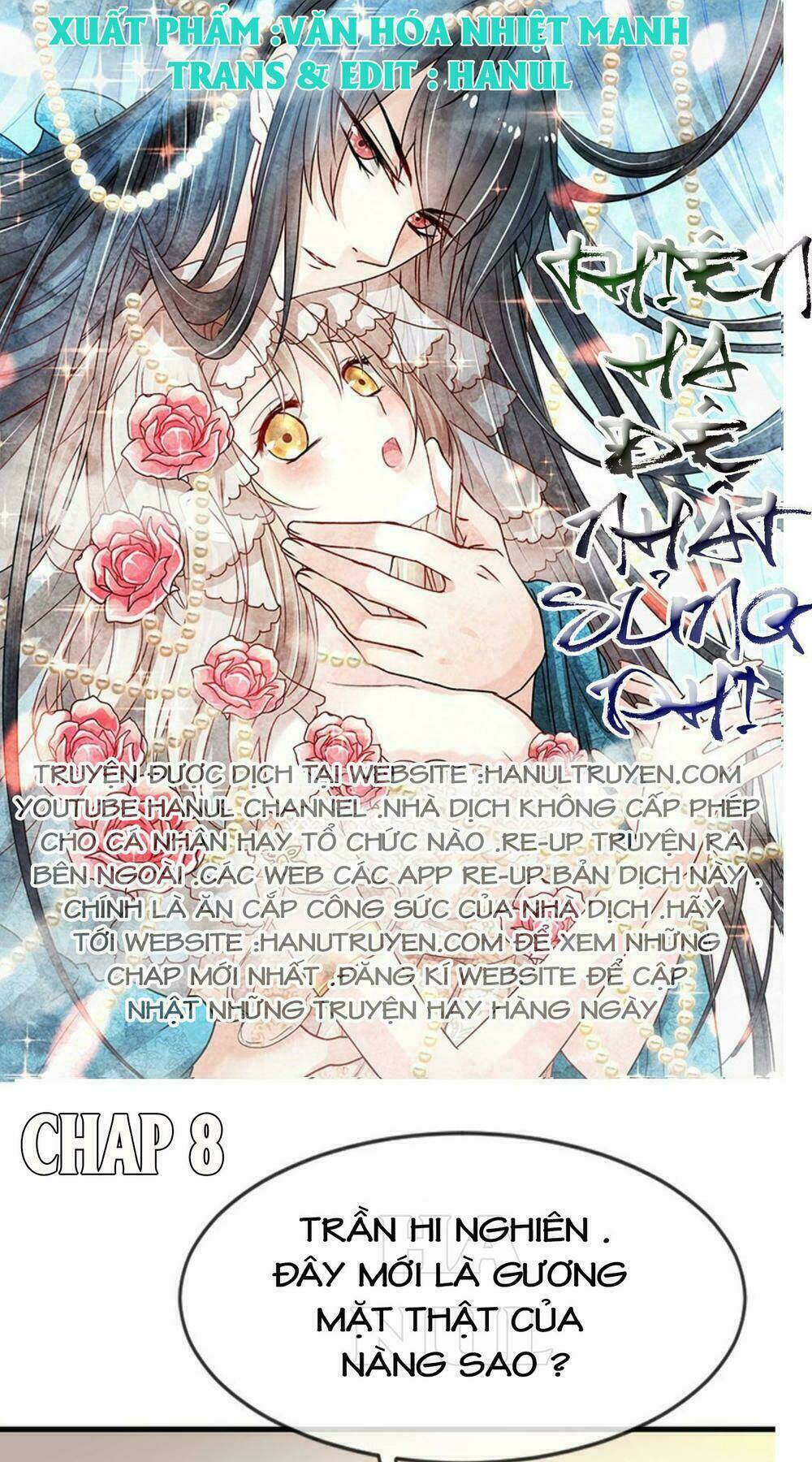 Thiên Hạ Đệ Nhất Sủng Phi: Chapter 8