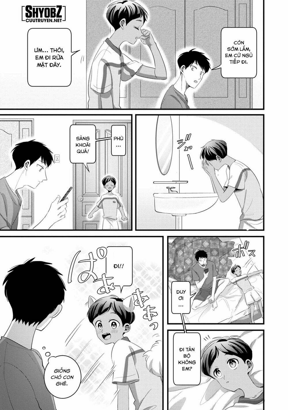 Little Lotus: Chapter 35: Tản bộ buổi sáng và đá cầu