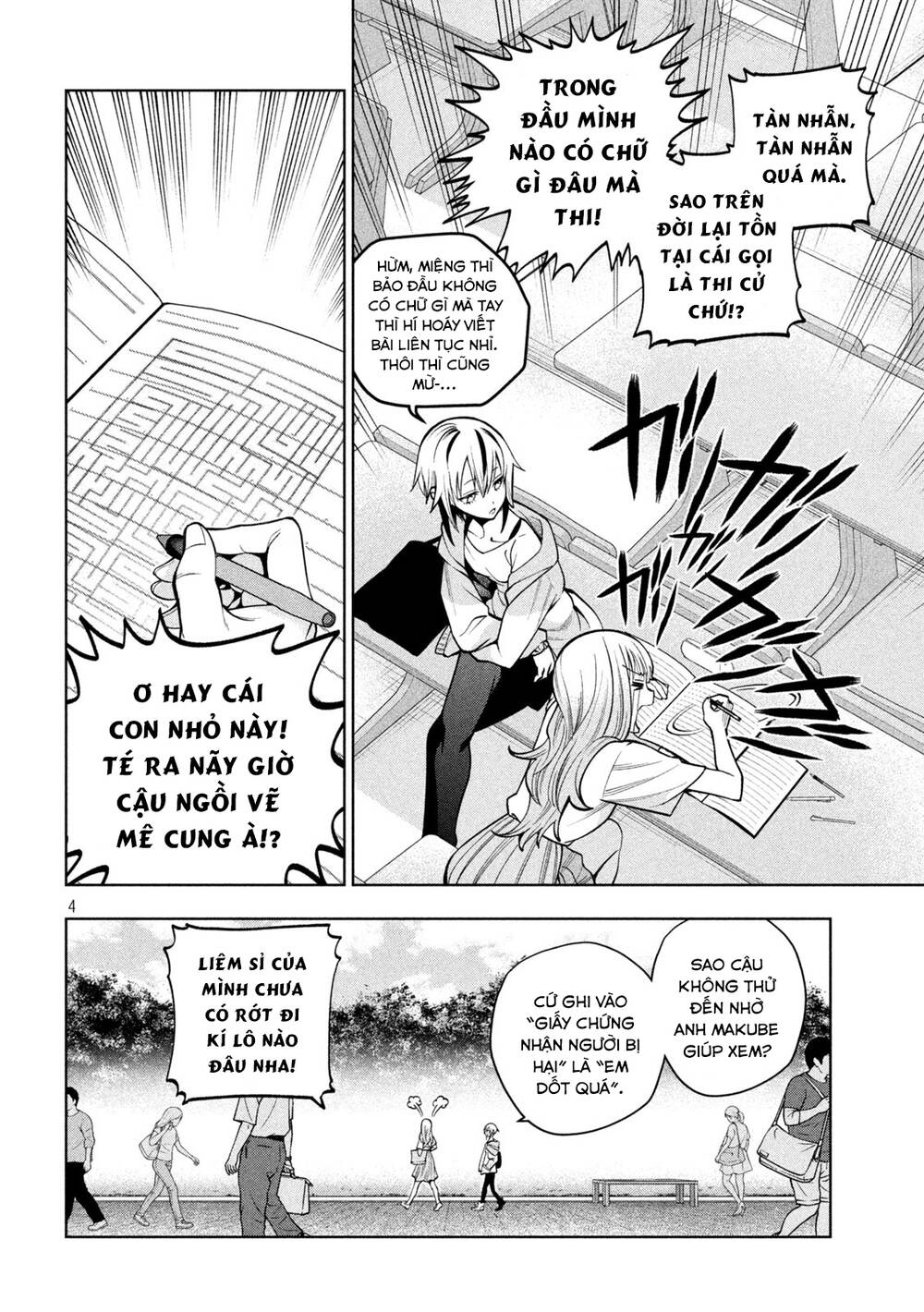 Đại Học Kinh Hoàng: Chapter 10: Kỳ thi chết chóc (1)