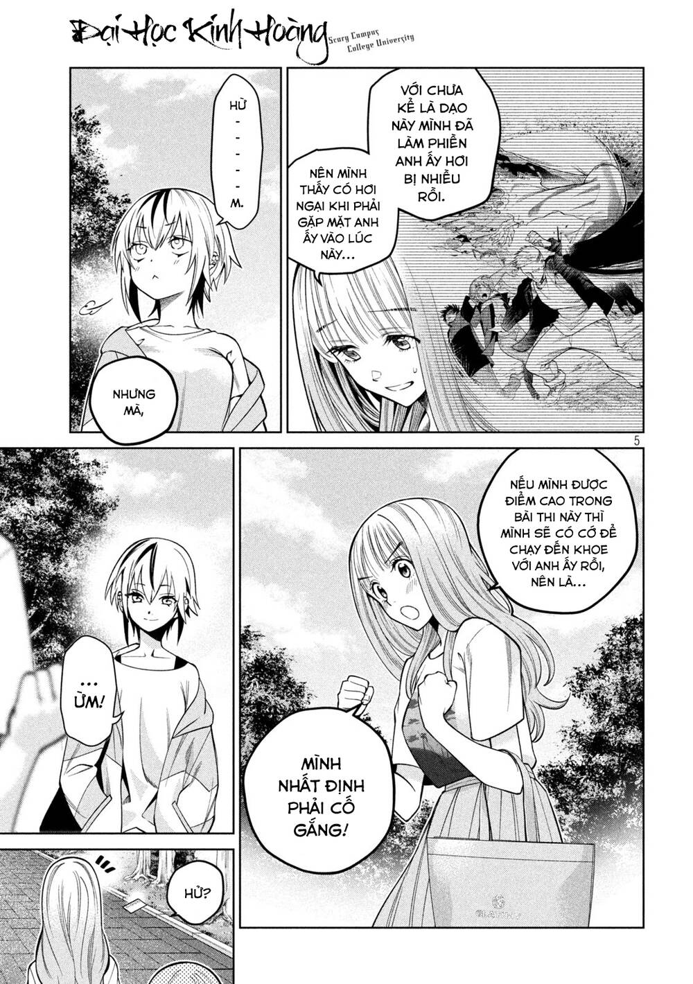 Đại Học Kinh Hoàng: Chapter 10: Kỳ thi chết chóc (1)