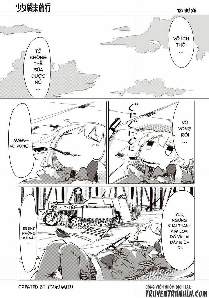 Shoujo shuumatsu ryokou: Chapter 12
