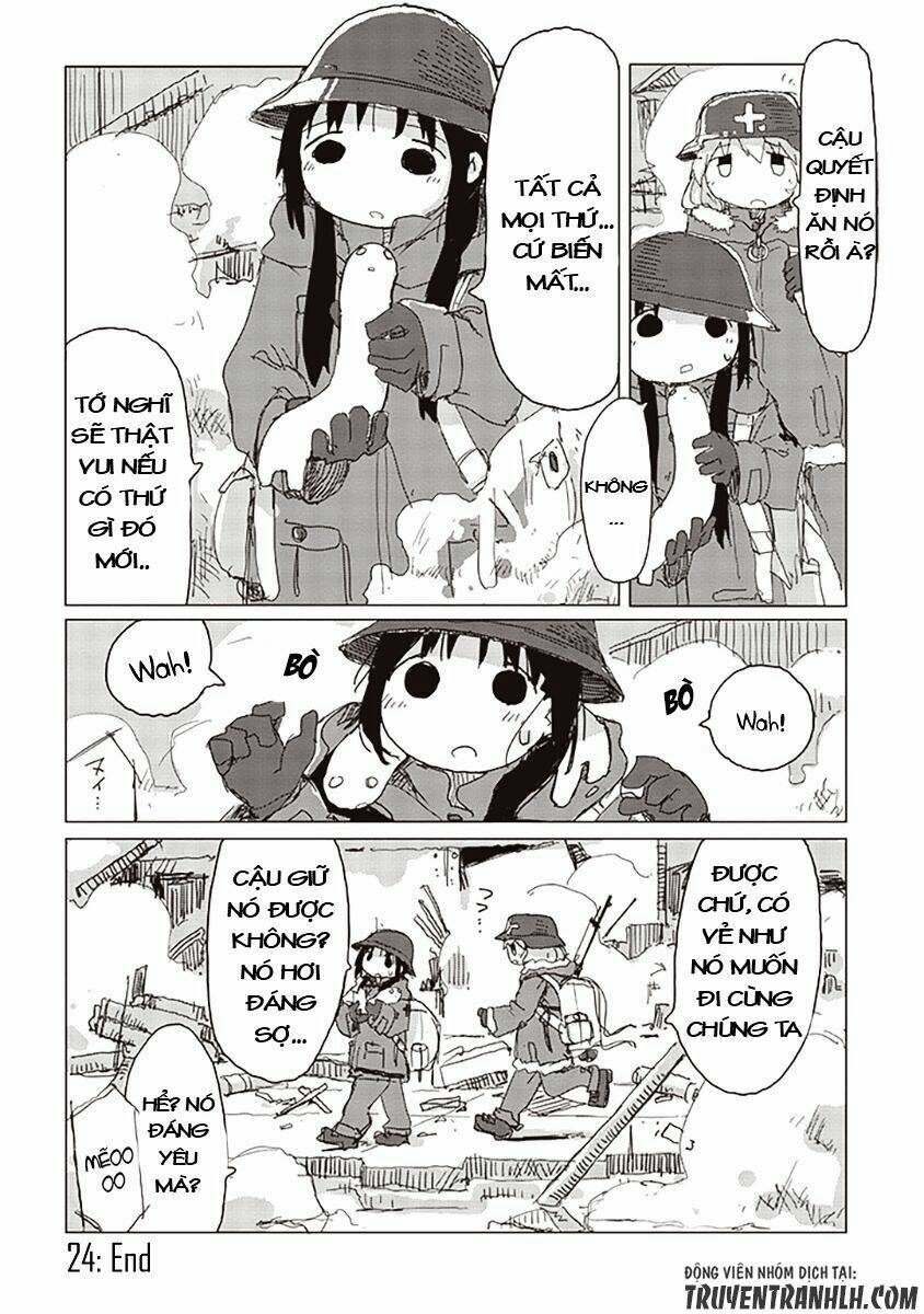 Shoujo shuumatsu ryokou: Chapter 24