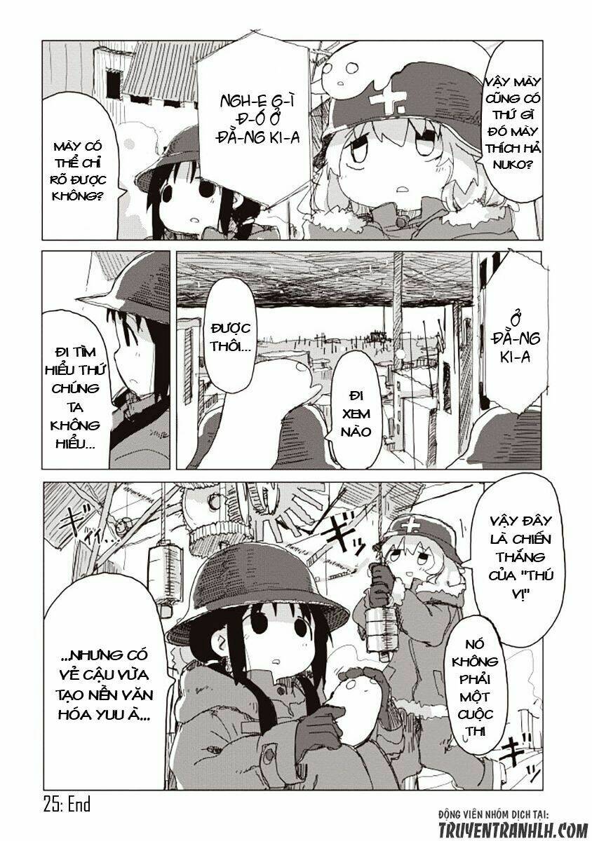 Shoujo shuumatsu ryokou: Chapter 25