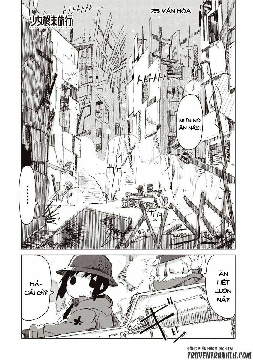 Shoujo shuumatsu ryokou: Chapter 25