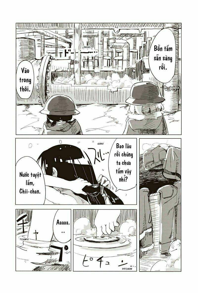 Shoujo shuumatsu ryokou: Chapter 28: ( Chapter 3 Eng ) :Bồn tắm