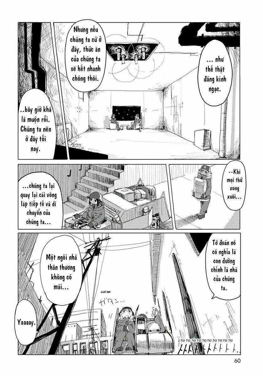 Shoujo shuumatsu ryokou: Chapter 29: ( Chapter 11 Eng ):Nơi cư trú