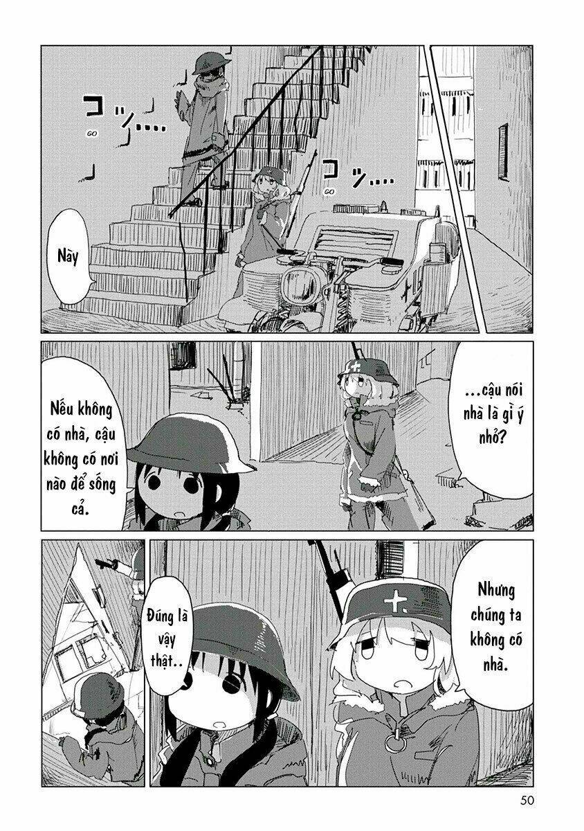Shoujo shuumatsu ryokou: Chapter 29: ( Chapter 11 Eng ):Nơi cư trú
