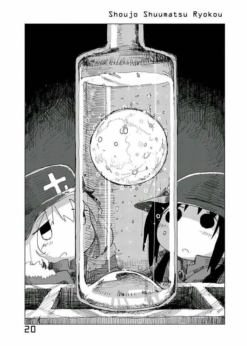 Shoujo shuumatsu ryokou: Chapter 30: (Chap 20 Eng): Ánh trăng