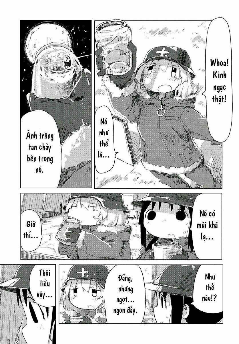 Shoujo shuumatsu ryokou: Chapter 30: (Chap 20 Eng): Ánh trăng