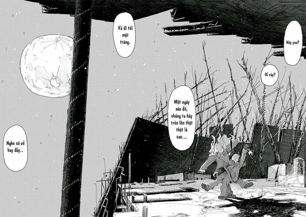 Shoujo shuumatsu ryokou: Chapter 30: (Chap 20 Eng): Ánh trăng