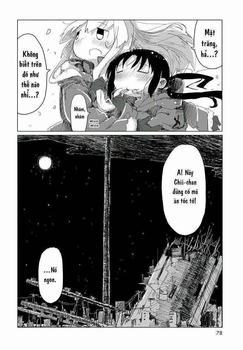 Shoujo shuumatsu ryokou: Chapter 30: (Chap 20 Eng): Ánh trăng