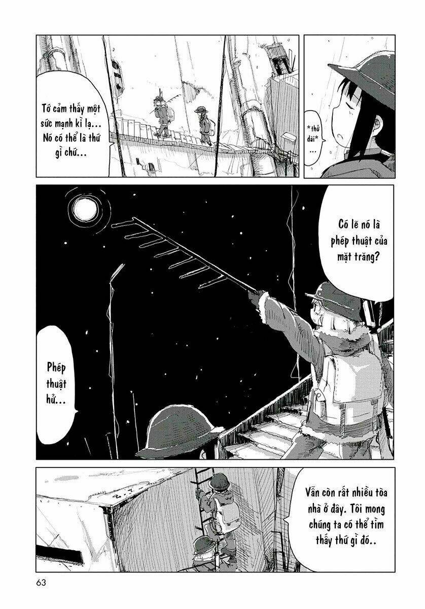Shoujo shuumatsu ryokou: Chapter 30: (Chap 20 Eng): Ánh trăng
