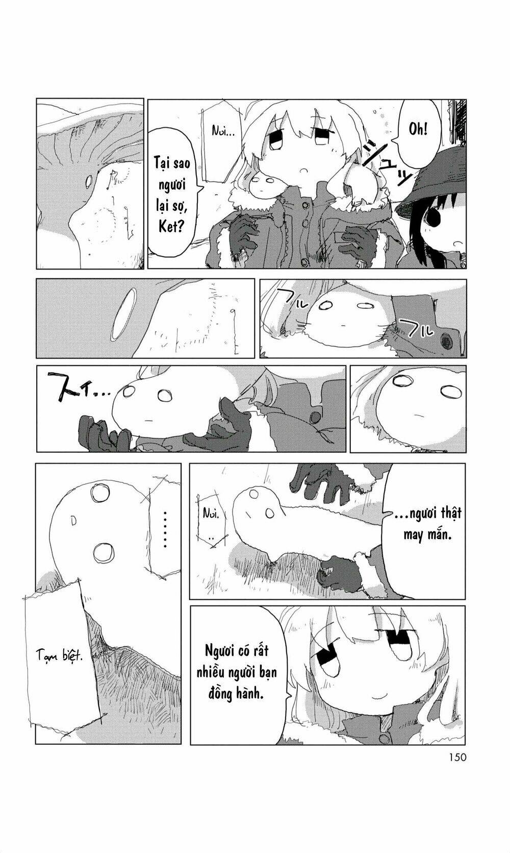 Shoujo shuumatsu ryokou: Chapter 32: Bạn đồng hành