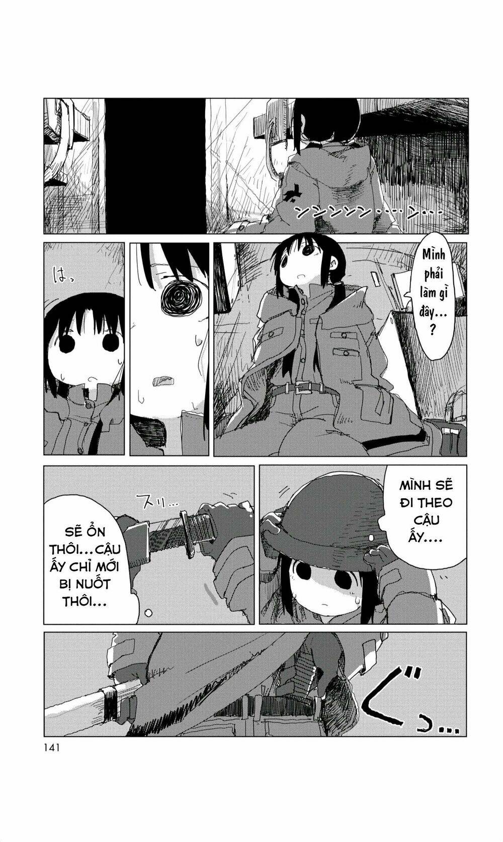Shoujo shuumatsu ryokou: Chapter 32: Bạn đồng hành