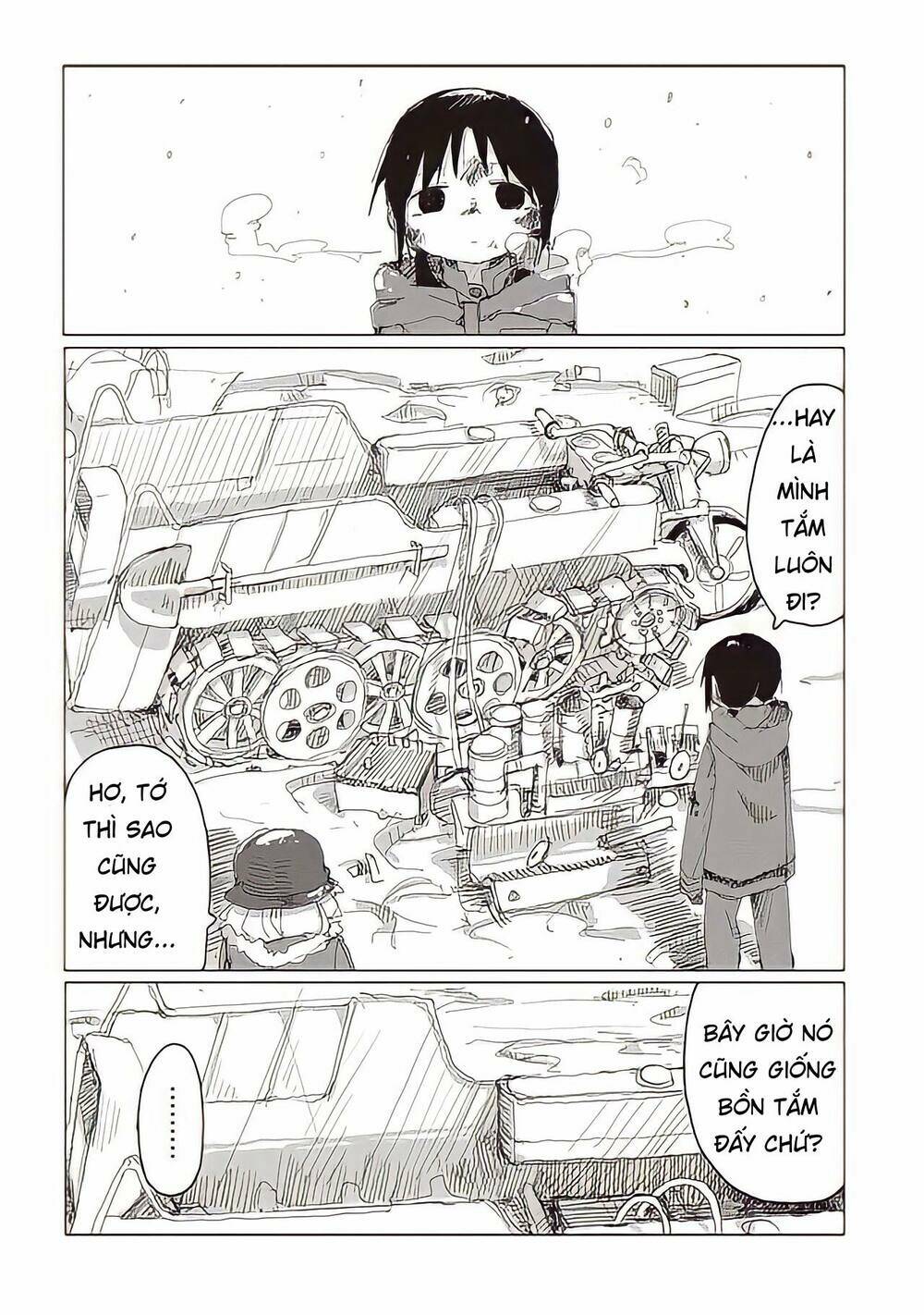 Shoujo shuumatsu ryokou: Chapter 40: .