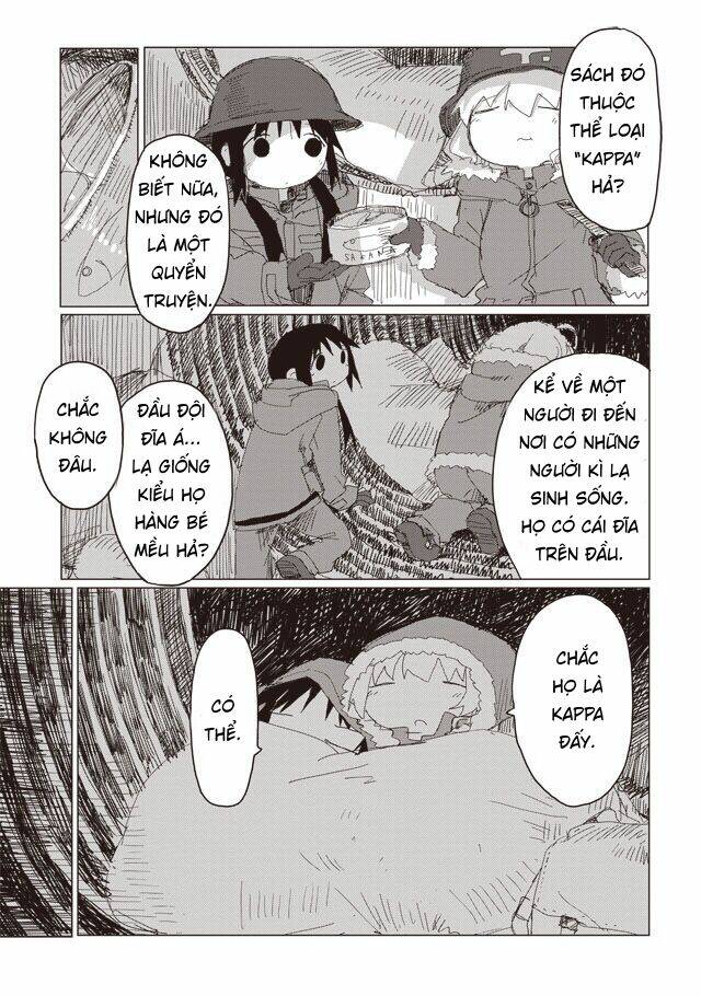Shoujo shuumatsu ryokou: Chapter 41: Sleep