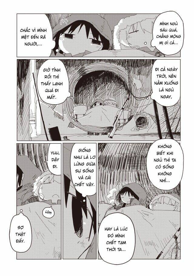 Shoujo shuumatsu ryokou: Chapter 41: Sleep