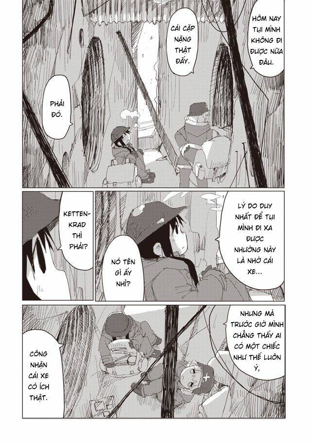 Shoujo shuumatsu ryokou: Chapter 41: Sleep