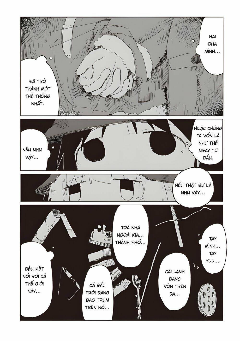 Shoujo shuumatsu ryokou: Chapter 42: Silence