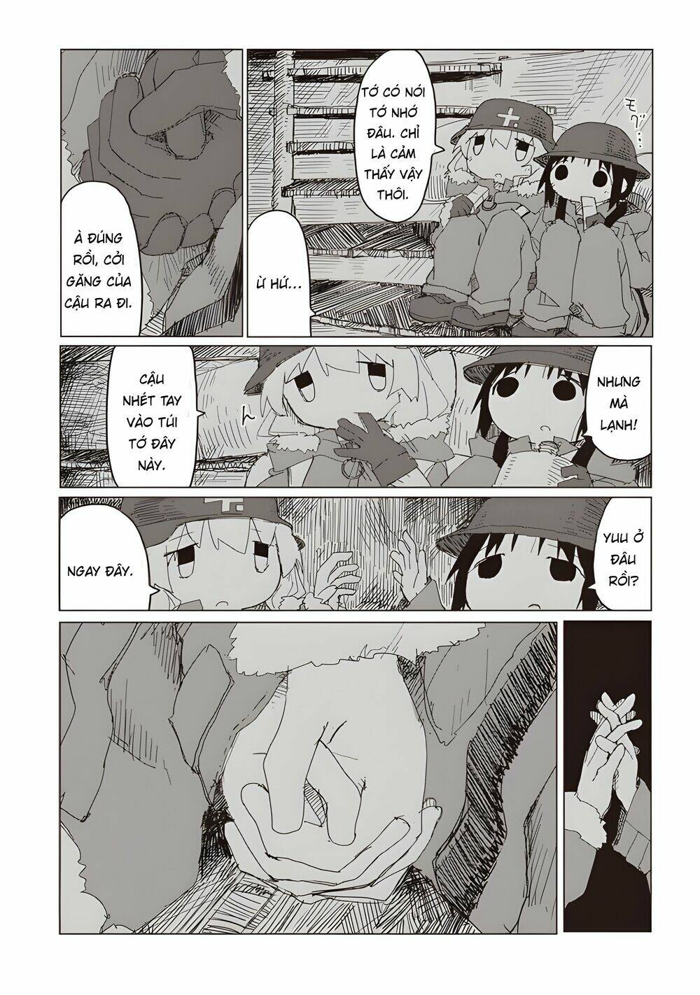 Shoujo shuumatsu ryokou: Chapter 42: Silence