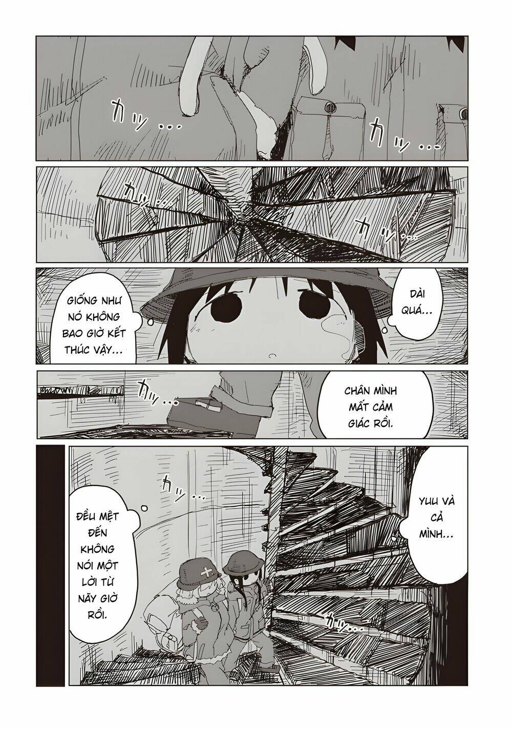 Shoujo shuumatsu ryokou: Chapter 42: Silence