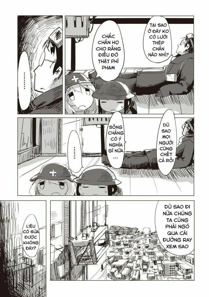 Shoujo shuumatsu ryokou: Chapter 7: Ánh đèn đường