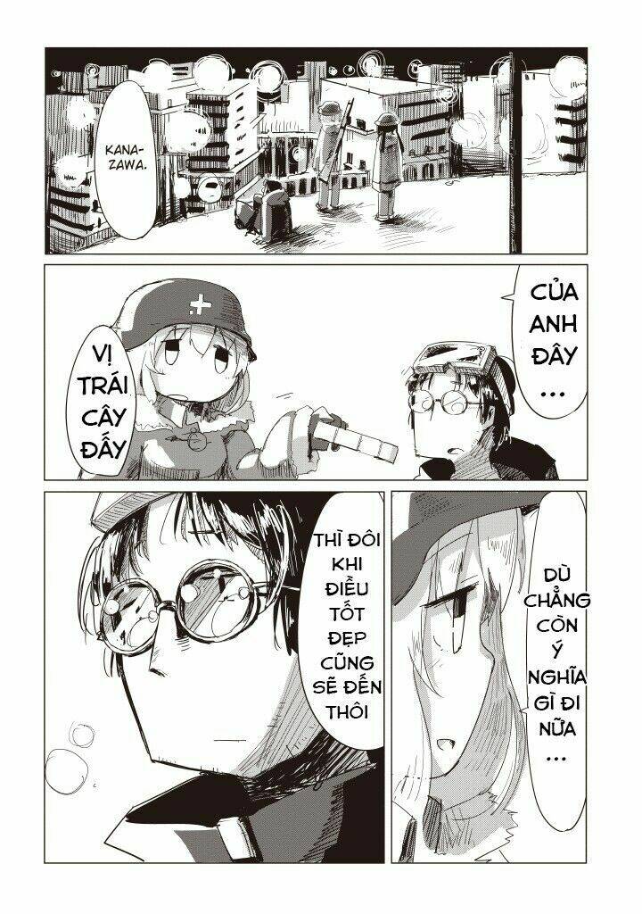 Shoujo shuumatsu ryokou: Chapter 7: Ánh đèn đường