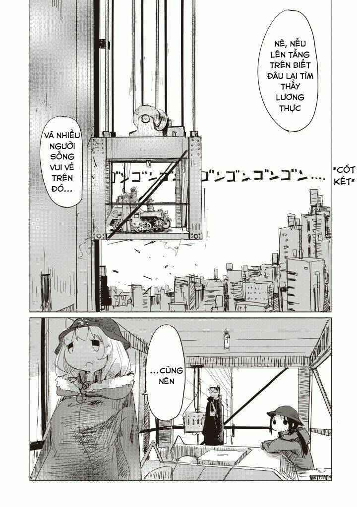 Shoujo shuumatsu ryokou: Chapter 7: Ánh đèn đường