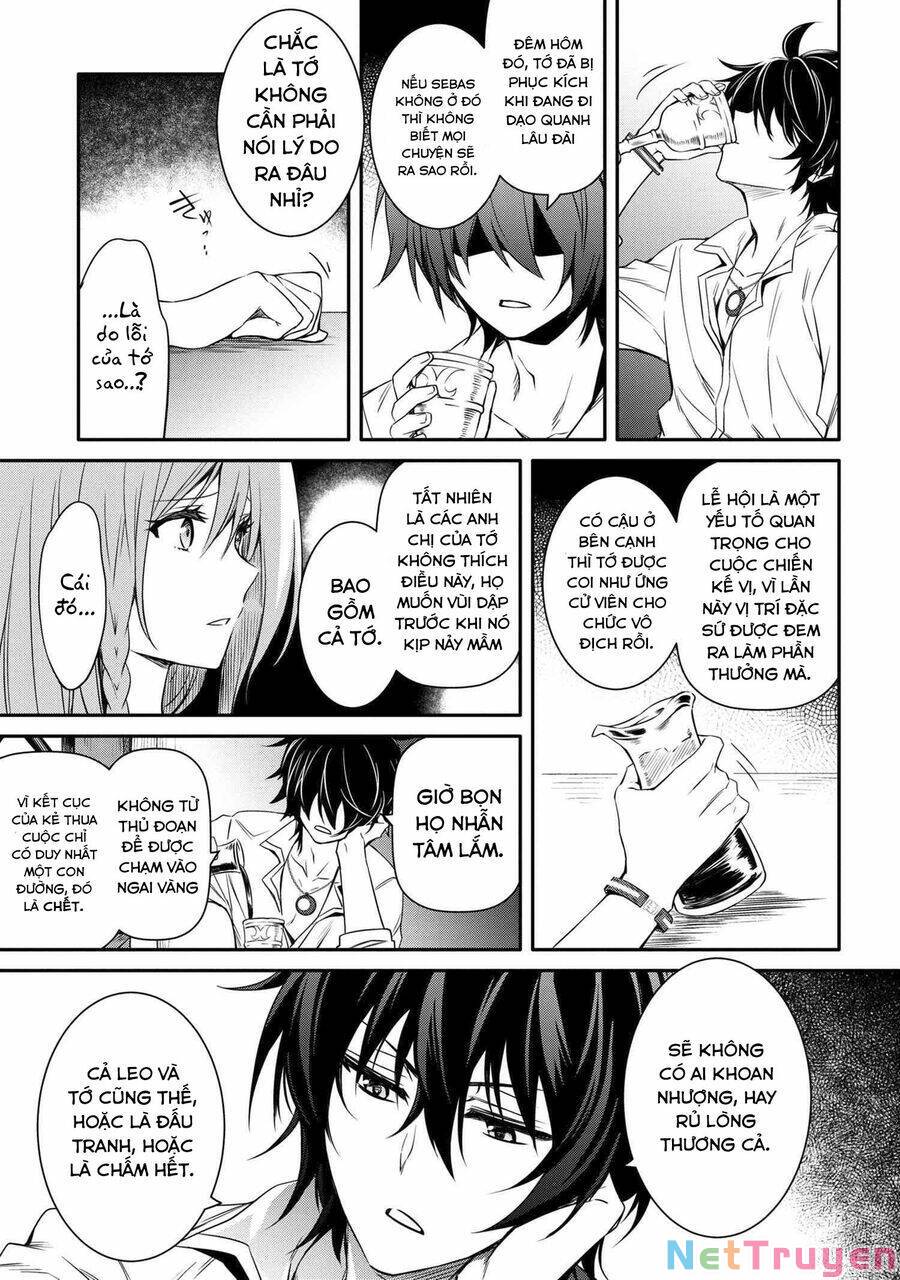 Saikyou Degarashi Ouji no An\’yaku Teii Arasoi Munou wo Enjiru SS Rank Ouji wa Koui Keishou-sen wo Kage kara Shihai Suru: Chapter 17