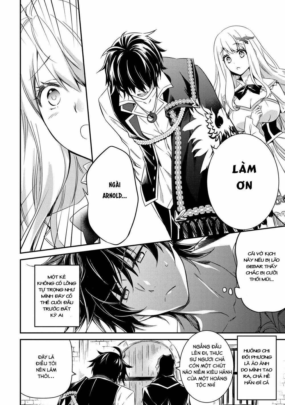 Saikyou Degarashi Ouji no An\’yaku Teii Arasoi Munou wo Enjiru SS Rank Ouji wa Koui Keishou-sen wo Kage kara Shihai Suru: Chapter 4