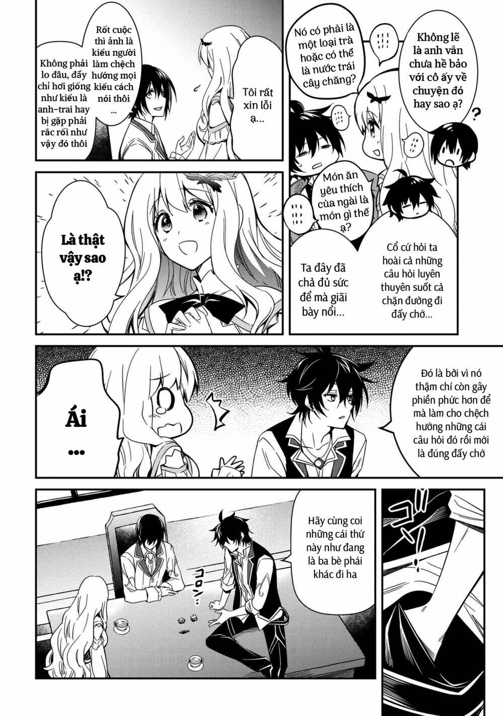 Saikyou Degarashi Ouji no An\’yaku Teii Arasoi Munou wo Enjiru SS Rank Ouji wa Koui Keishou-sen wo Kage kara Shihai Suru: Chapter 7