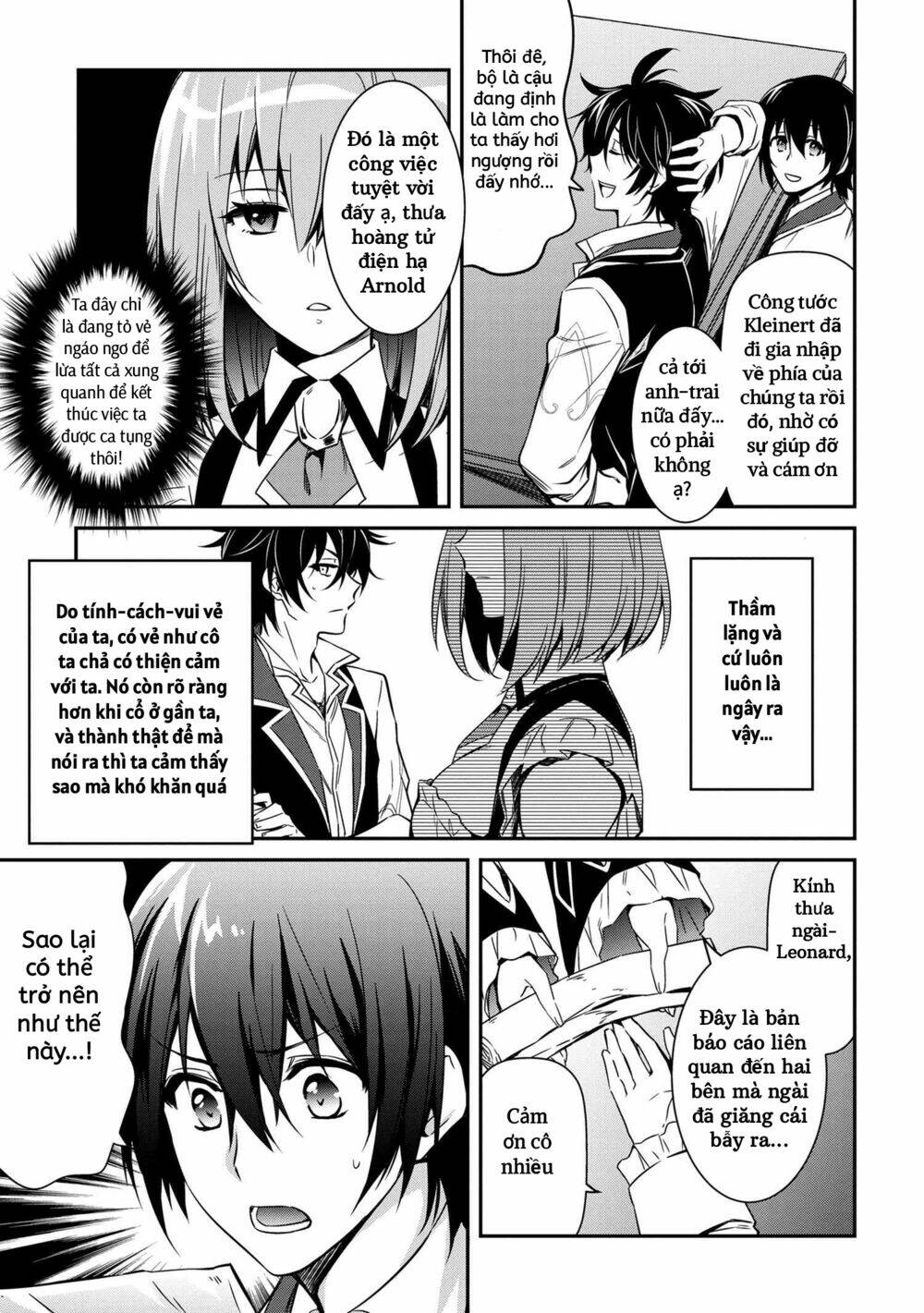 Saikyou Degarashi Ouji no An\’yaku Teii Arasoi Munou wo Enjiru SS Rank Ouji wa Koui Keishou-sen wo Kage kara Shihai Suru: Chapter 7