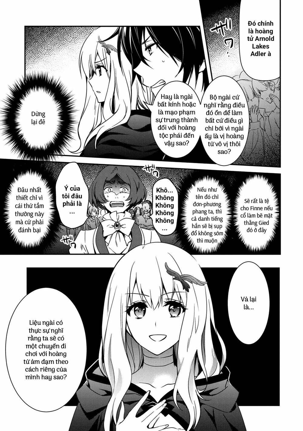 Saikyou Degarashi Ouji no An\’yaku Teii Arasoi Munou wo Enjiru SS Rank Ouji wa Koui Keishou-sen wo Kage kara Shihai Suru: Chapter 8