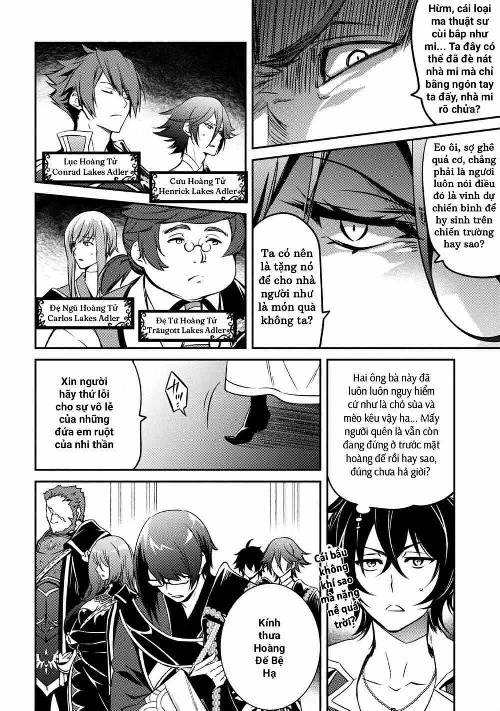Saikyou Degarashi Ouji no An\’yaku Teii Arasoi Munou wo Enjiru SS Rank Ouji wa Koui Keishou-sen wo Kage kara Shihai Suru: Chapter 9
