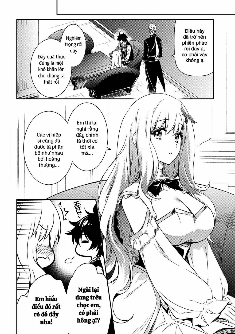 Saikyou Degarashi Ouji no An\’yaku Teii Arasoi Munou wo Enjiru SS Rank Ouji wa Koui Keishou-sen wo Kage kara Shihai Suru: Chapter 9