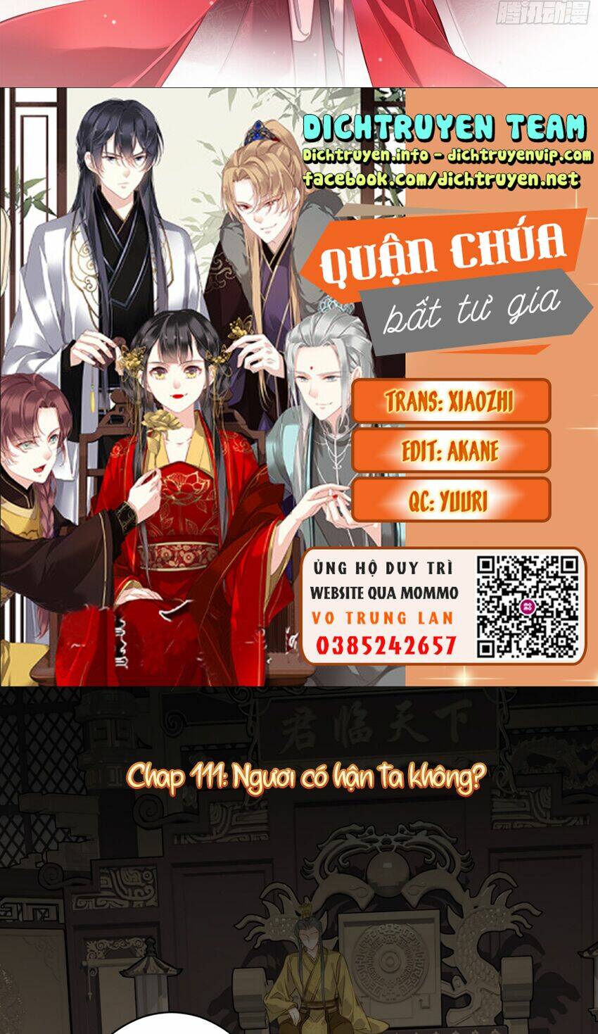 Quận chúa bất tư gia: Chapter 111