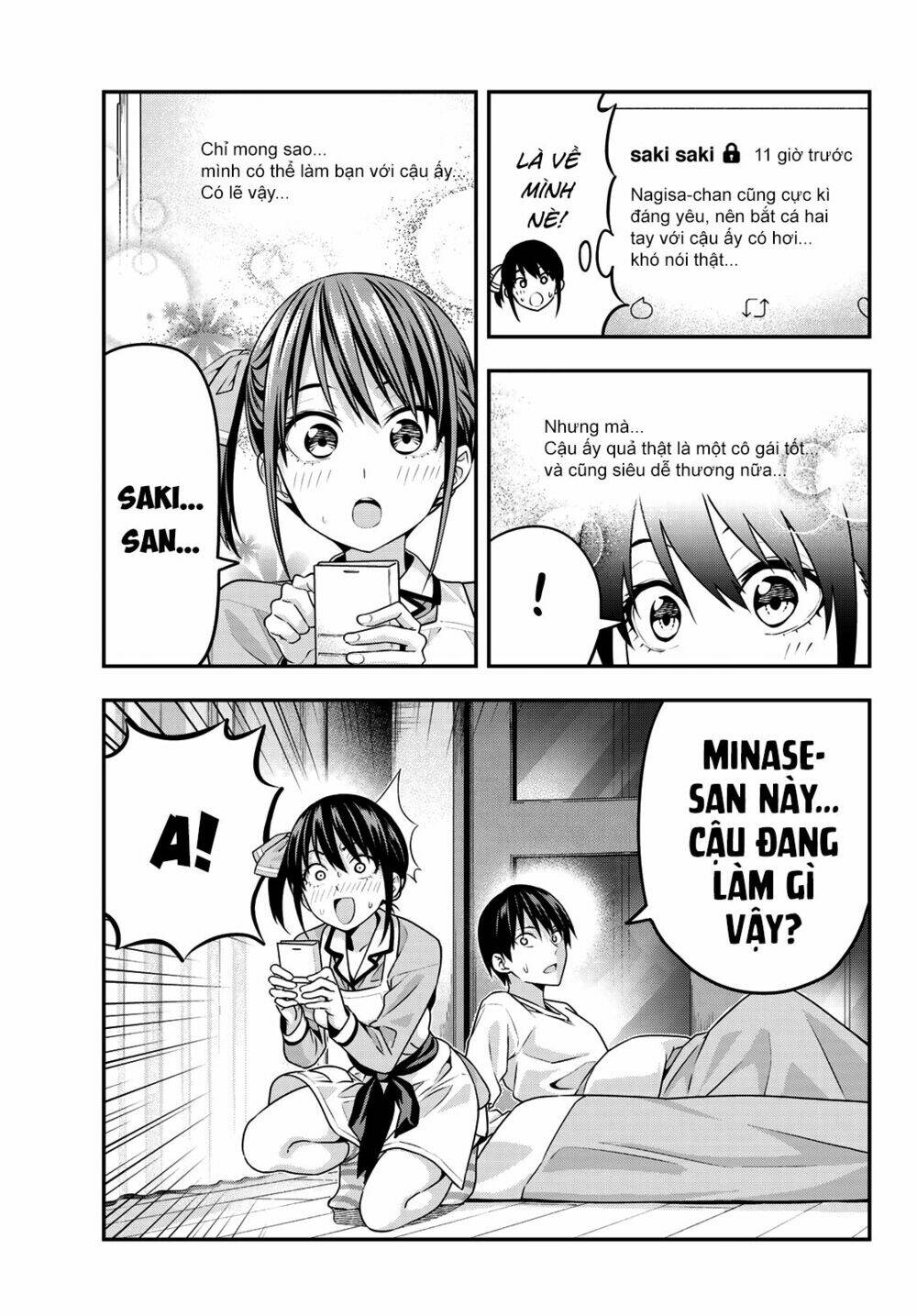 Kanojo mo Kanojo: Chapter 5: Cảm xúc của Nagisa