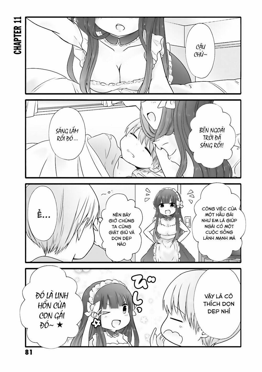 Uchi No Hentai Maid Ni Osowareteru: Chapter 11