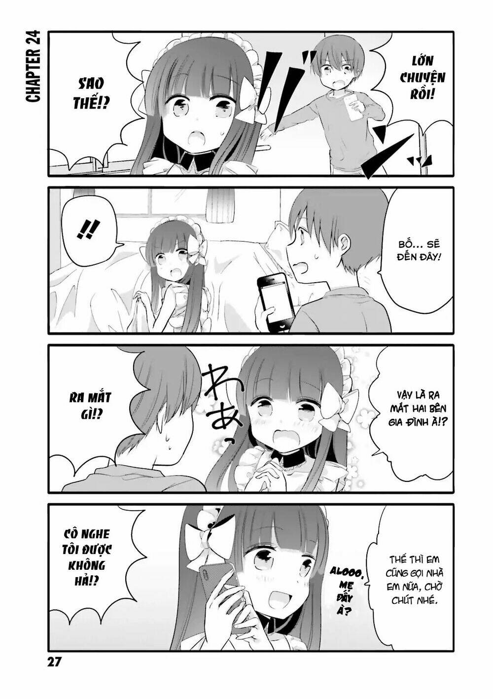 Uchi No Hentai Maid Ni Osowareteru: Chapter 24