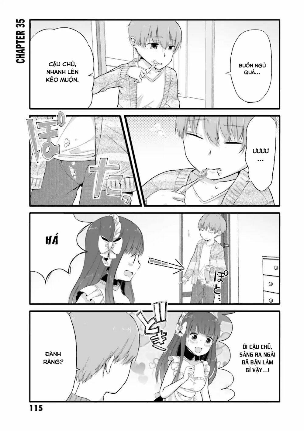 Uchi No Hentai Maid Ni Osowareteru: Chapter 35