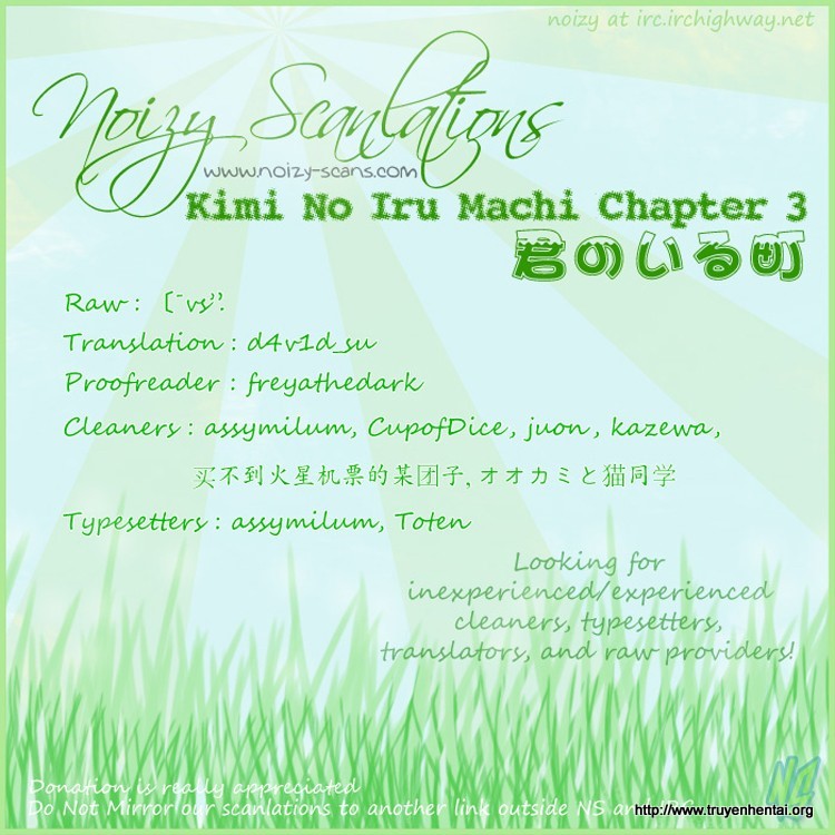 Kimi No Iru Machi: Chương 3