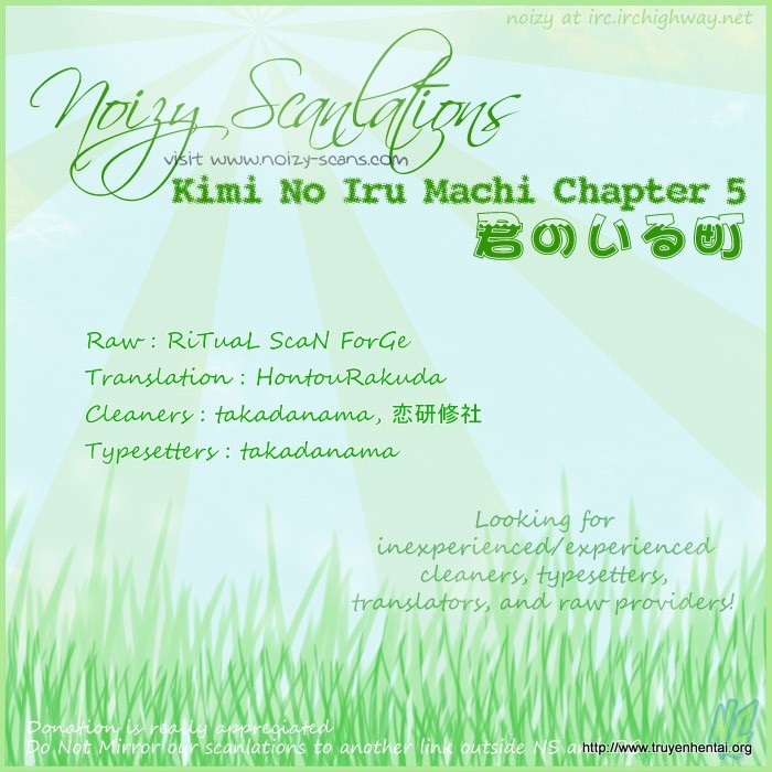 Kimi No Iru Machi: Chương 5