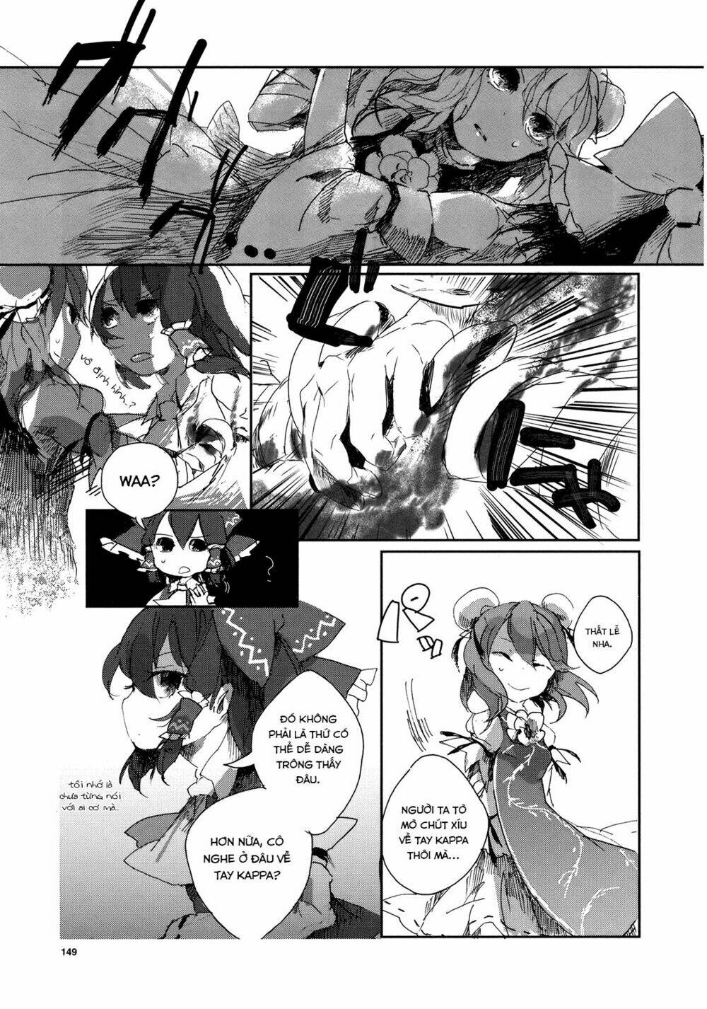Touhou Ibarakasen - Wild and Horned Hermit: Chapter 1