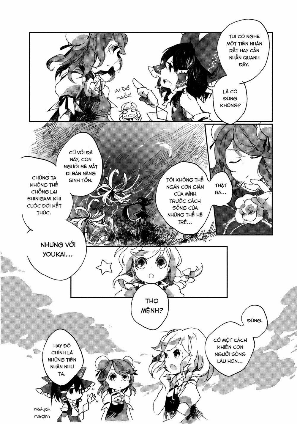 Touhou Ibarakasen - Wild and Horned Hermit: Chapter 1