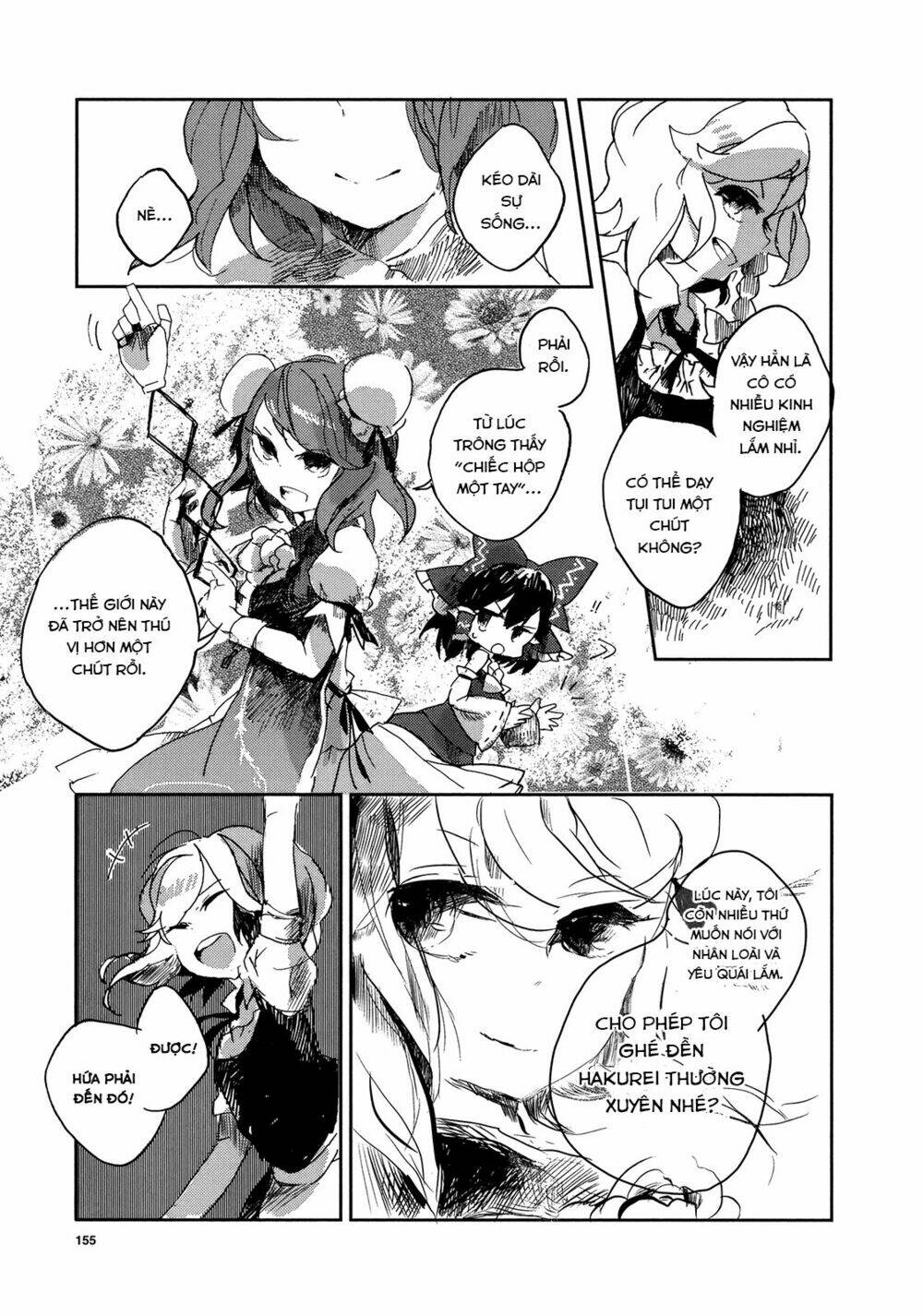 Touhou Ibarakasen - Wild and Horned Hermit: Chapter 1