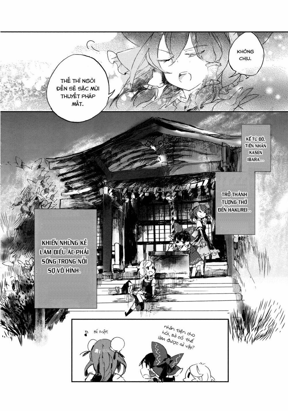 Touhou Ibarakasen - Wild and Horned Hermit: Chapter 1