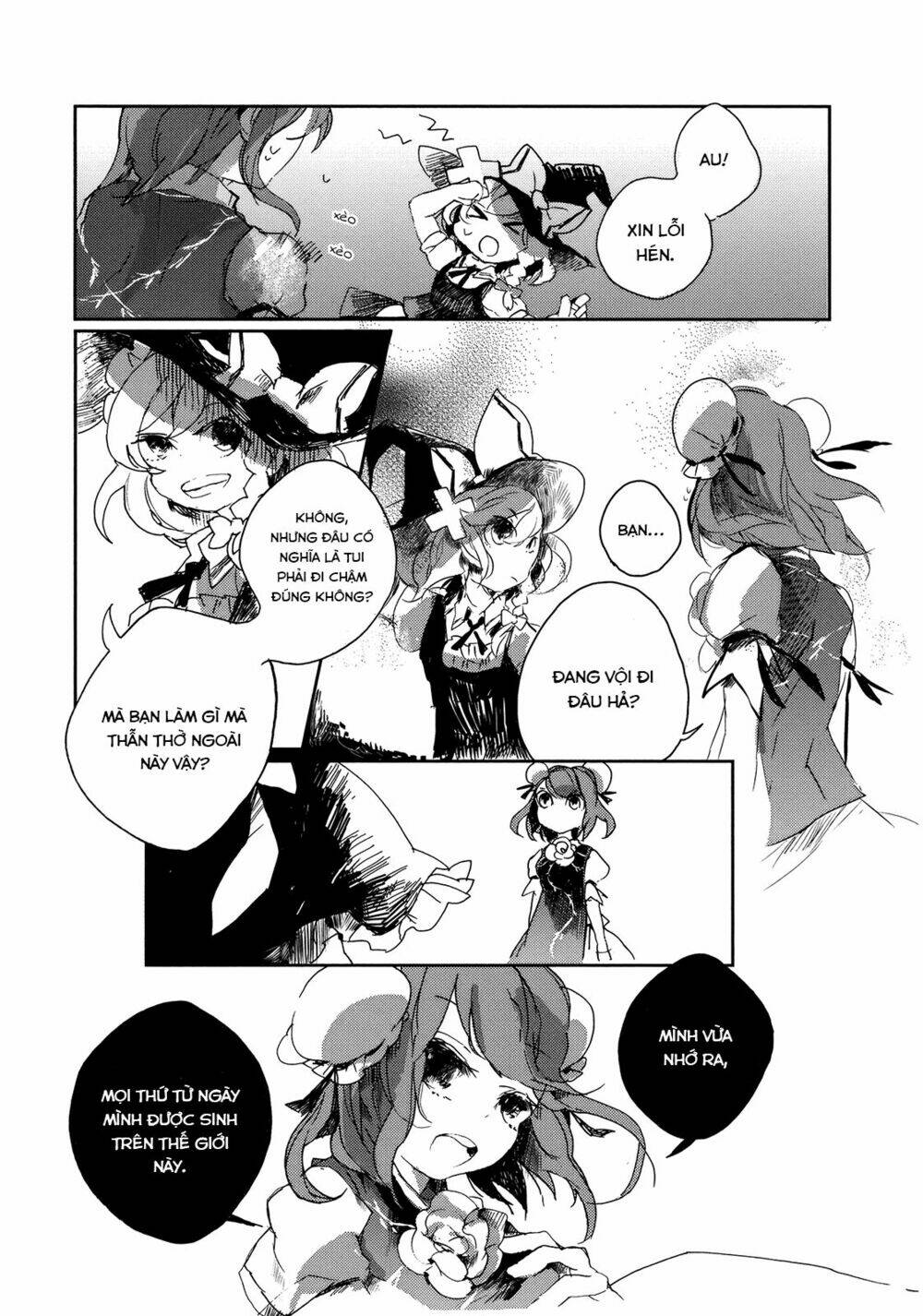 Touhou Ibarakasen - Wild and Horned Hermit: Chapter 1