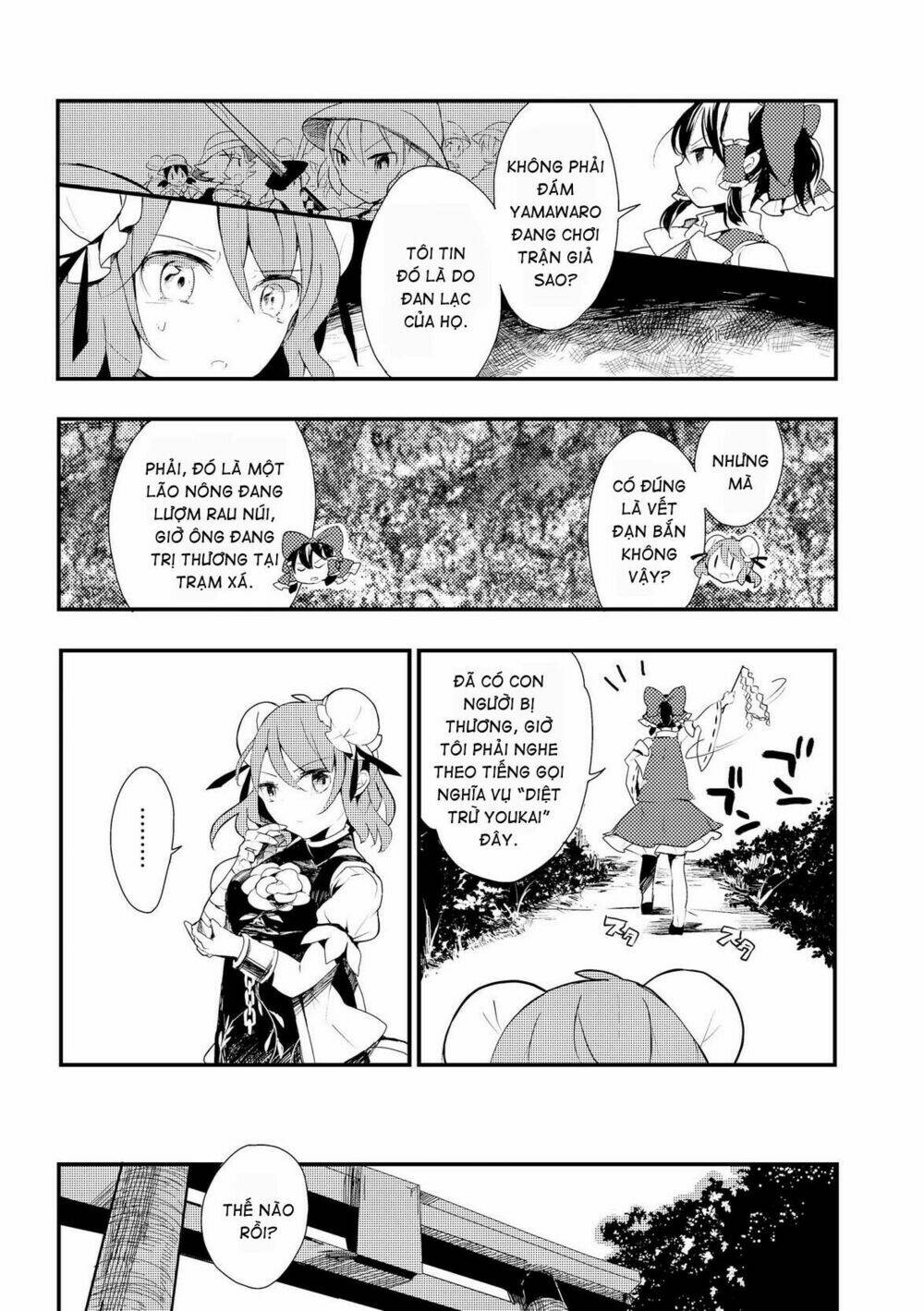 Touhou Ibarakasen - Wild and Horned Hermit: Chapter 13: Những Kappa đã rời bỏ dòng sông