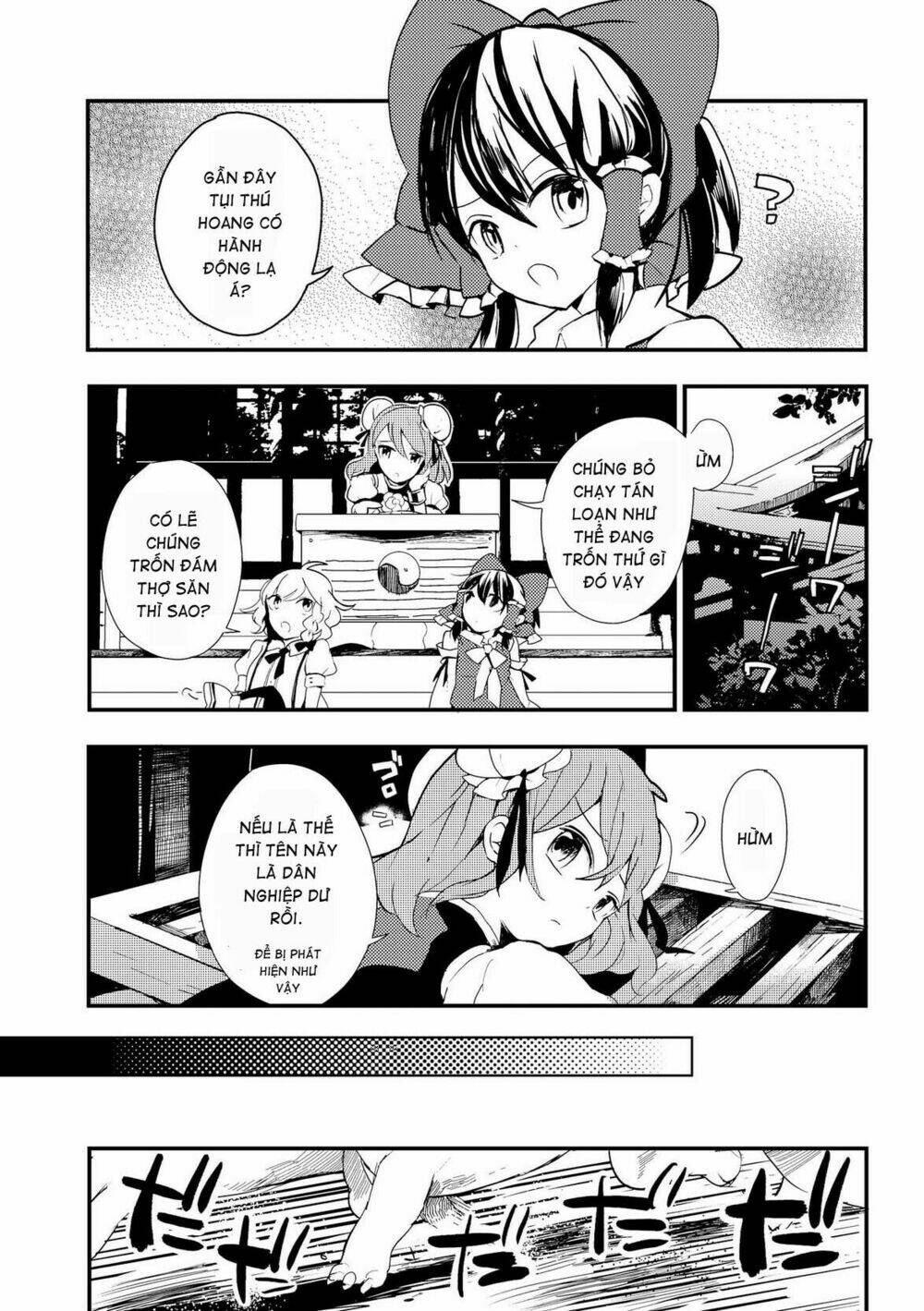 Touhou Ibarakasen - Wild and Horned Hermit: Chapter 13: Những Kappa đã rời bỏ dòng sông