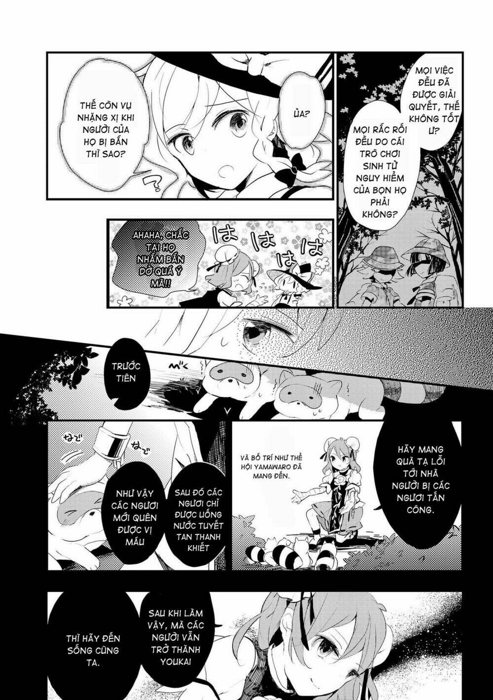 Touhou Ibarakasen - Wild and Horned Hermit: Chapter 13: Những Kappa đã rời bỏ dòng sông